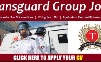 Transguard Group Careers 2022 in Dubai 