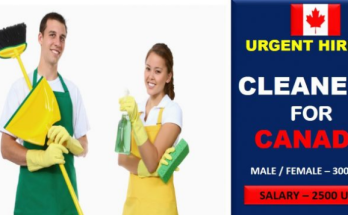 Cleaning Jobs in CANADA