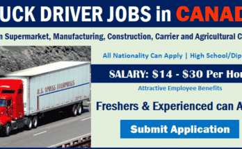 Truck Driver Jobs In Canada For Foreigners