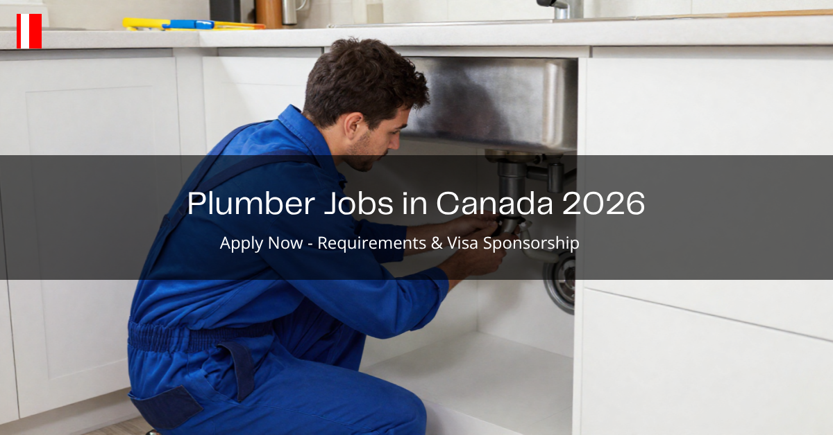 Plumber Jobs in Canada 2026